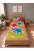 Hand Painted Rayon Bedsheet Set Single Size